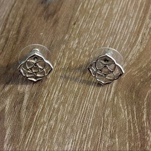 Kendra Scott Dira Rhodium Earring